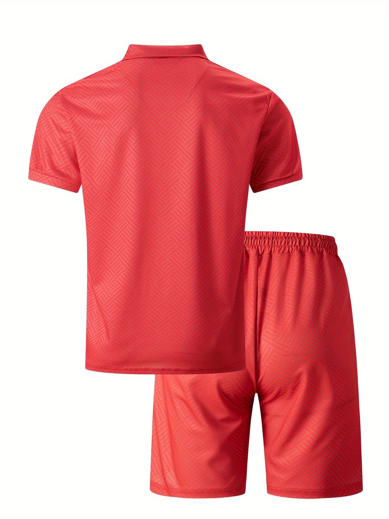 Men's T-shirt short sleeve + shorts casual sports suit blue